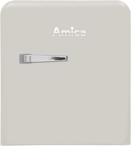 Amica Table Top Kühlschrank 45 L beige Retro Kollektion Flaschenfach EEK: F KBR 331 100 B