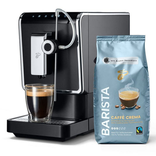 Tchibo Kaffeevollautomat Esperto Pro anthrazit +1kg Barista Ganze Bohne